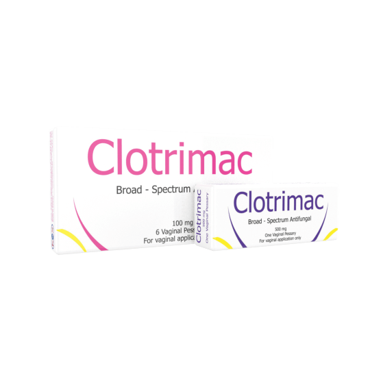 CLOTRIMAC VAGINAL PESSARY 100mg, 500mg
